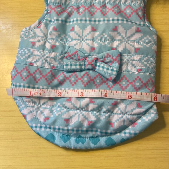 Dog coat with faux fur collar - Picture 9 of 14